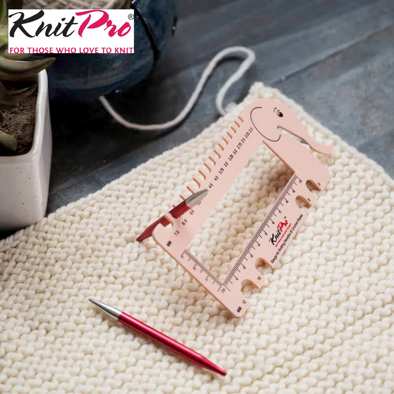 Sewing In Textile - Knitpro الكروشيه أداة البلاستيك Densi Sc