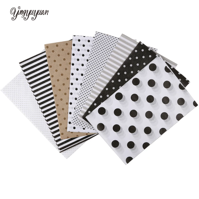 Pattern Tissue Paper - 210*140 مللي متر A5 100 ورقة/حقيبة