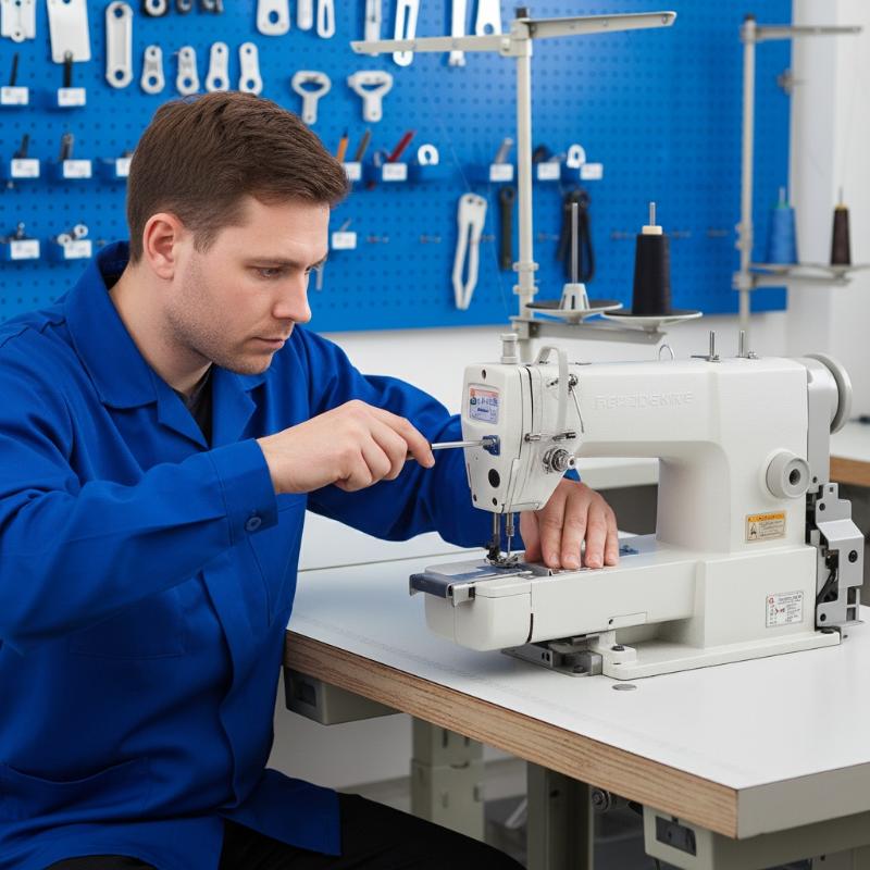 Sewing In Textile - مجموعة قدم خياطة متعرجة بثلاث إبر