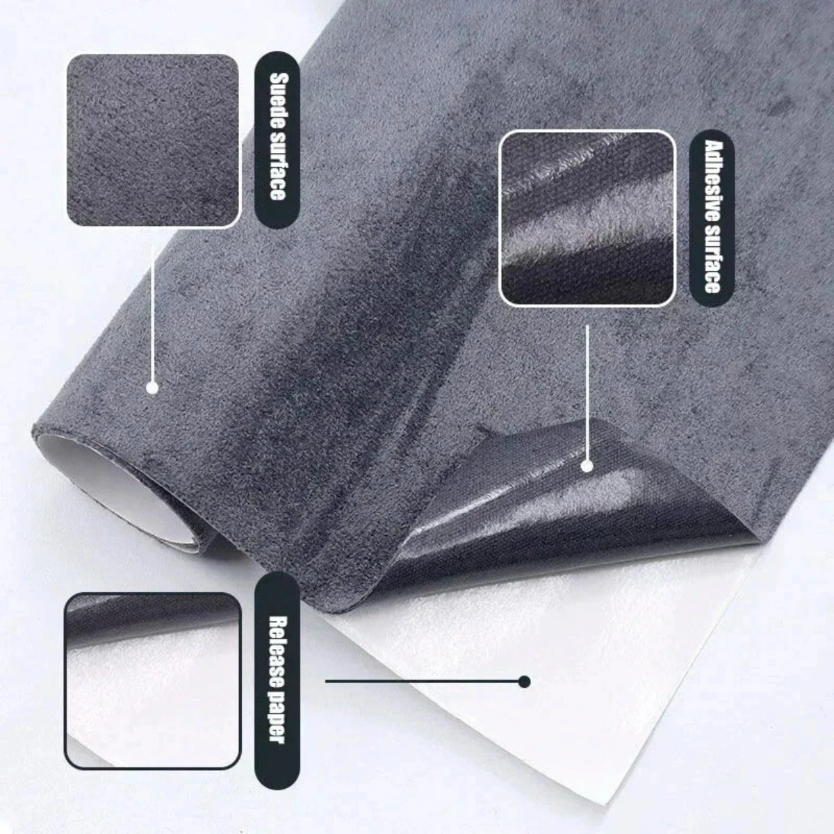 قماش سويدي صناعي ذاتي اللصق مع - مراجعة Fabric Glue Bond وسعره