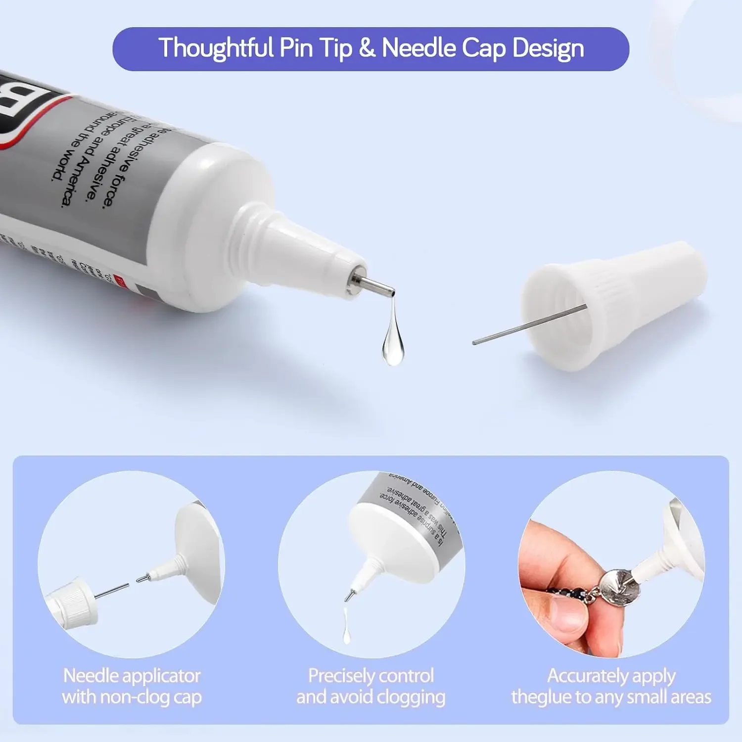 ICUTE-FITTDYHE 6 قطع من غراء ا - مراجعة Fabric Glue Bond وسعره