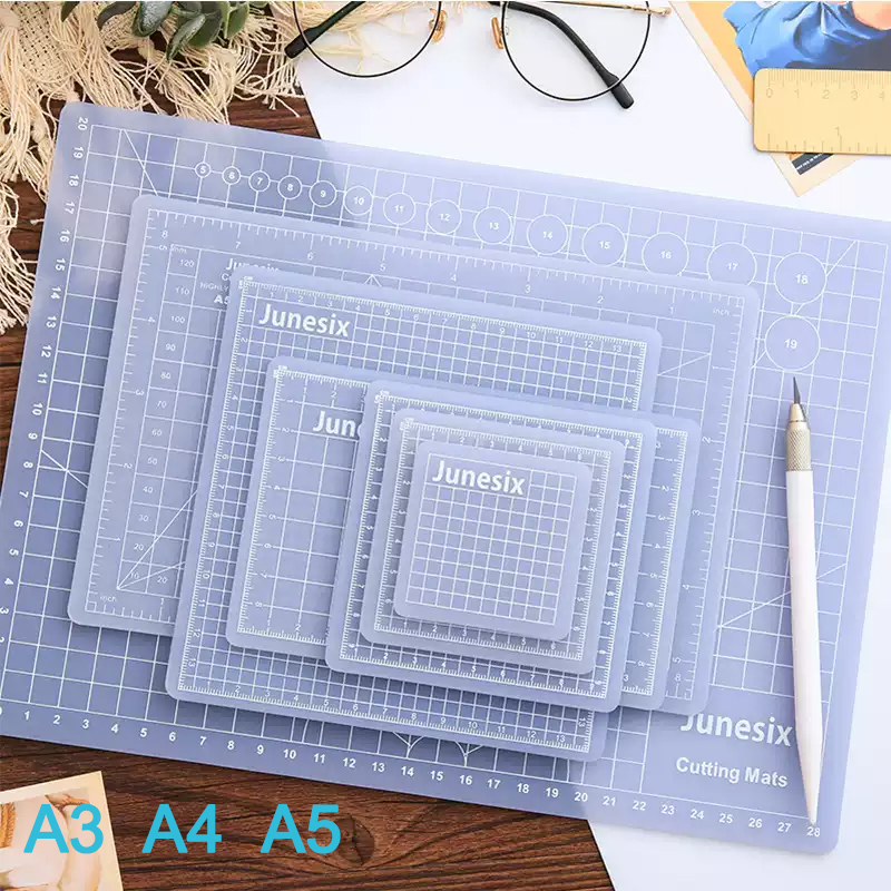 A3/A4/A5 قطع الحصير شفافة بولي - مراجعة Cutting Mat Self Heal وسعره