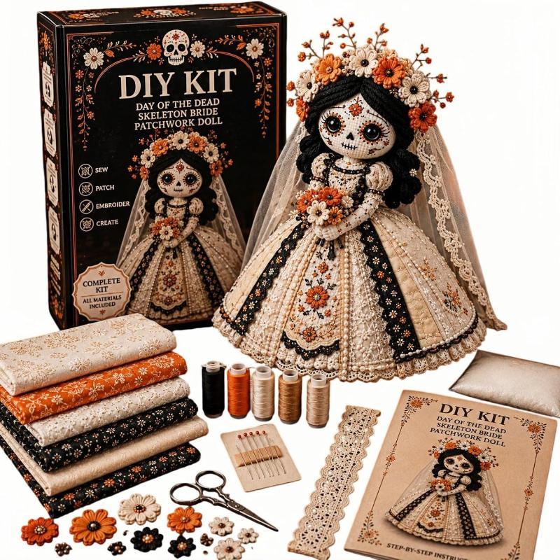 طقم دمية جديدة للحياكة اليدوية - مراجعة Textile Sewing Kit وسعره