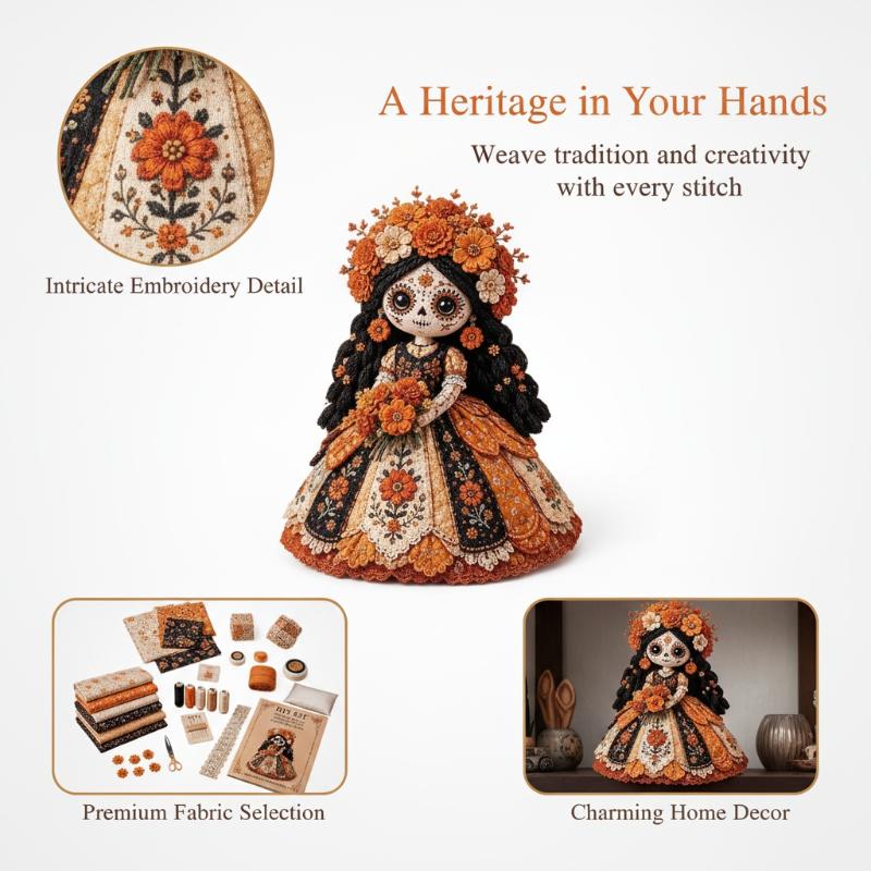 طقم دمية جديدة للحياكة اليدوية - مراجعة Textile Sewing Kit وسعره