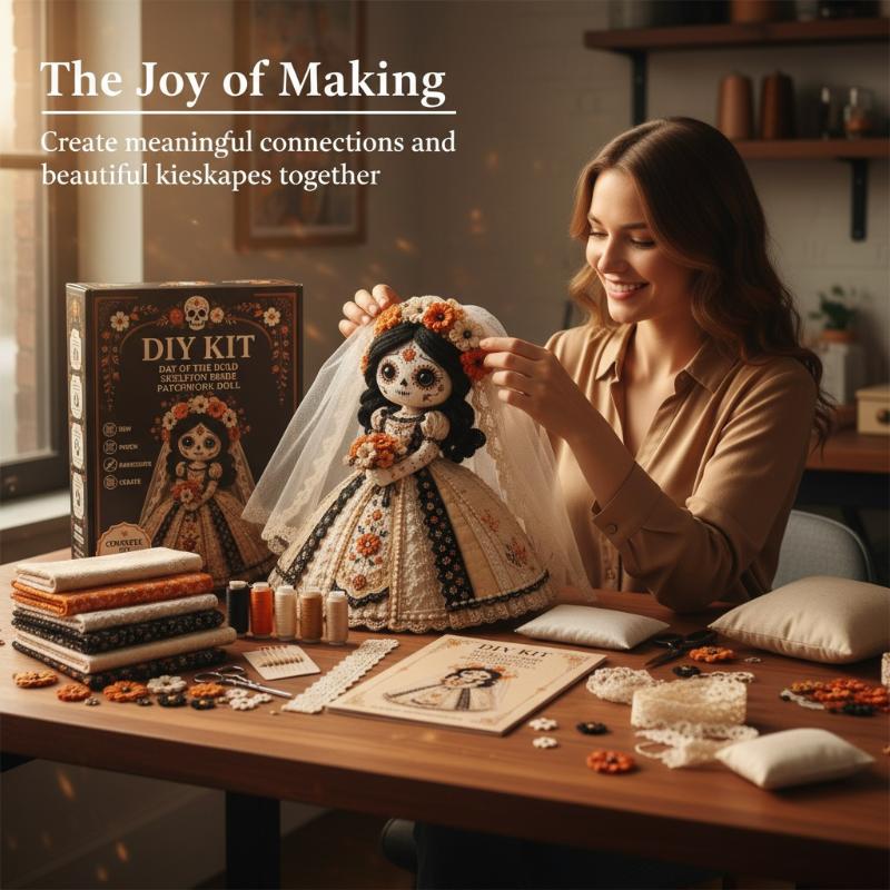 طقم دمية جديدة للحياكة اليدوية - مراجعة Textile Sewing Kit وسعره