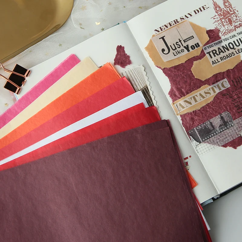 210*140 مللي متر A5 100 ورقة/ح - مراجعة Pattern Tissue Paper وسعره