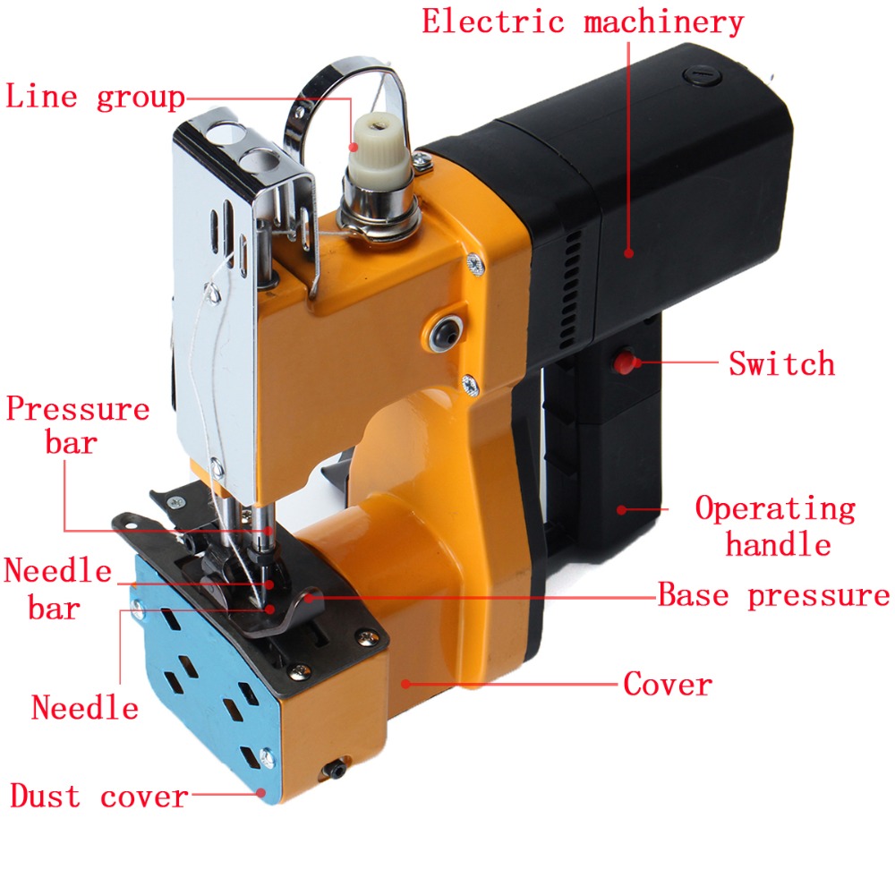 آلة خياطة كهربائية لإغلاق الأك - مراجعة Textiles Sewing Machine وسعره
