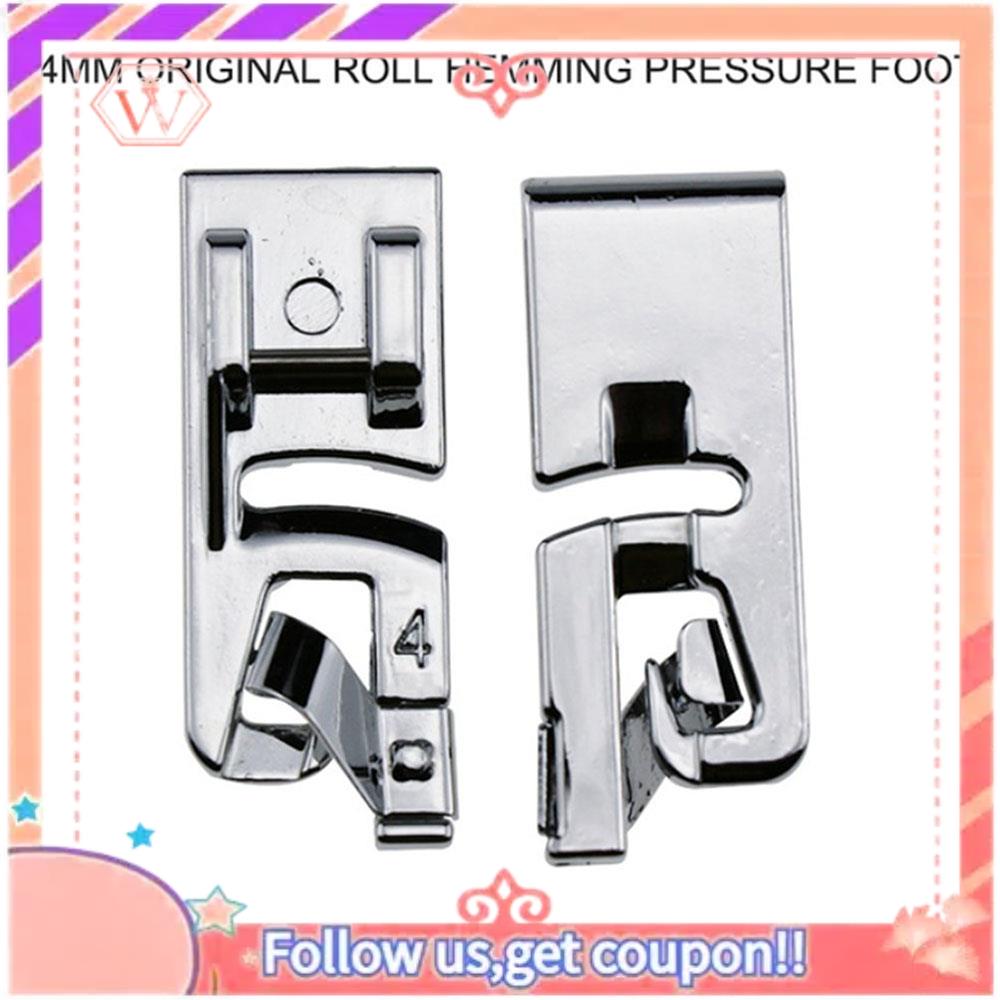 قدم ضاغطة ضيقة للحياكة بالماكي - مراجعة Rolled Hem Foot وسعره