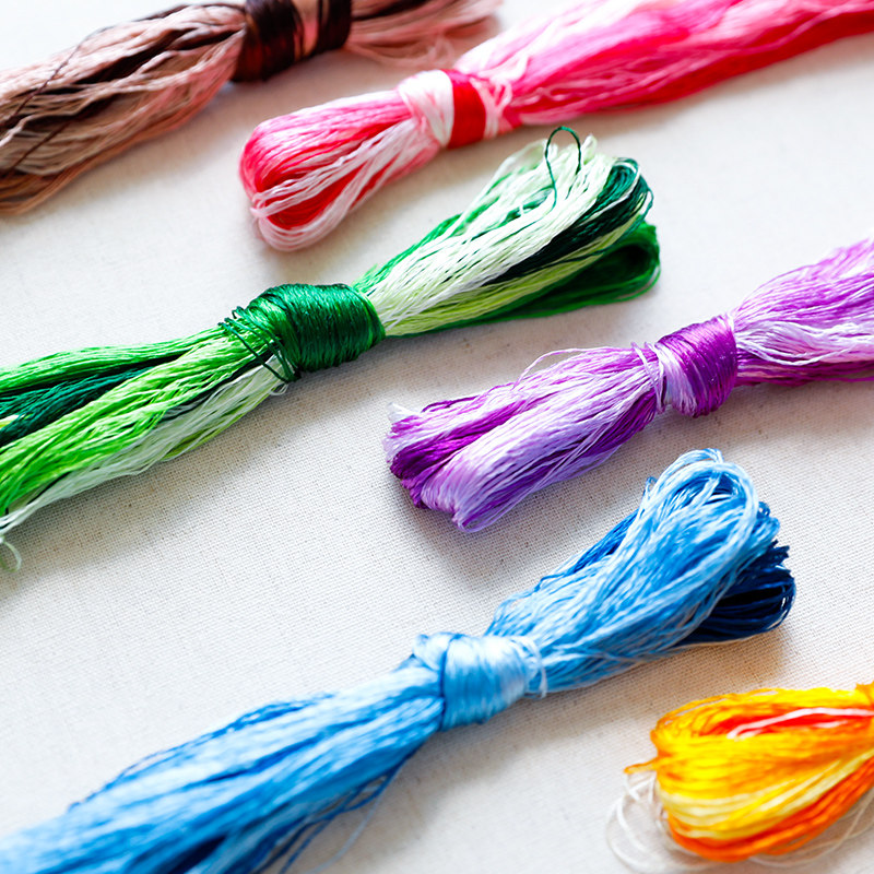 خيط حرير سوتشو للتطريز بطول 20 - مراجعة Textile Sewing Kit وسعره