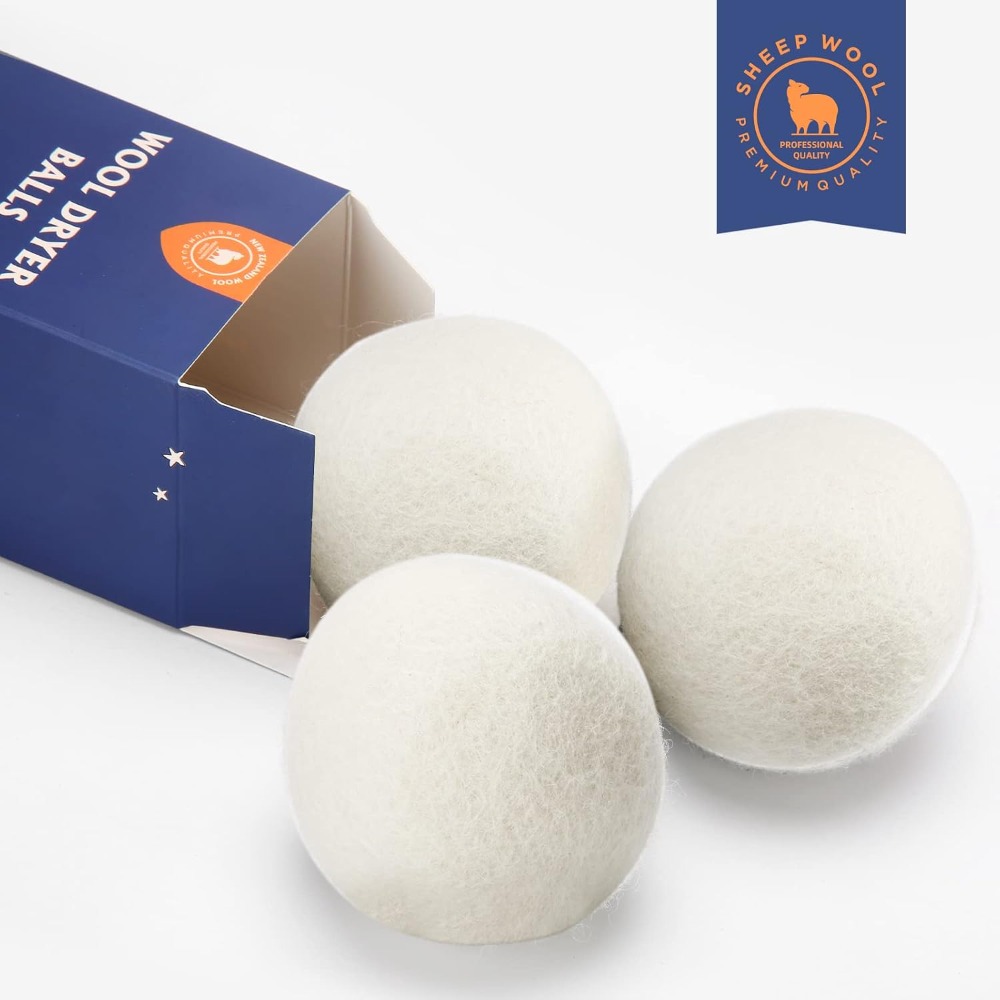 كرات تجفيف صوفية يدوية الصنع ك - مراجعة Fabric Softener Sheet وسعره