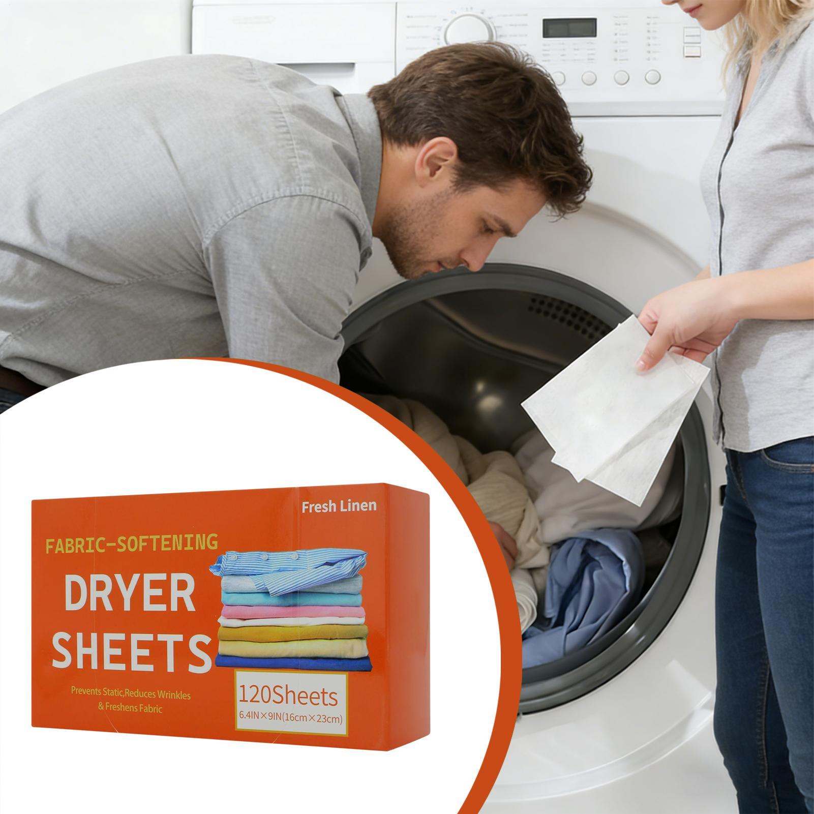 أوراق منعم الغسيل 120 قطعة، أو - مراجعة Fabric Softener Sheet وسعره