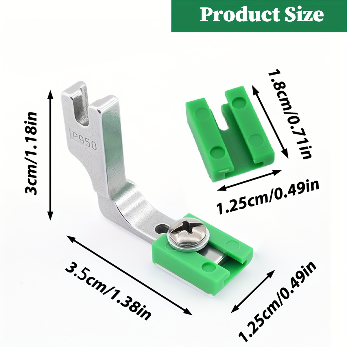 P950 قدم الضغط في ماكينة الخيا - مراجعة Rolled Hem Foot وسعره