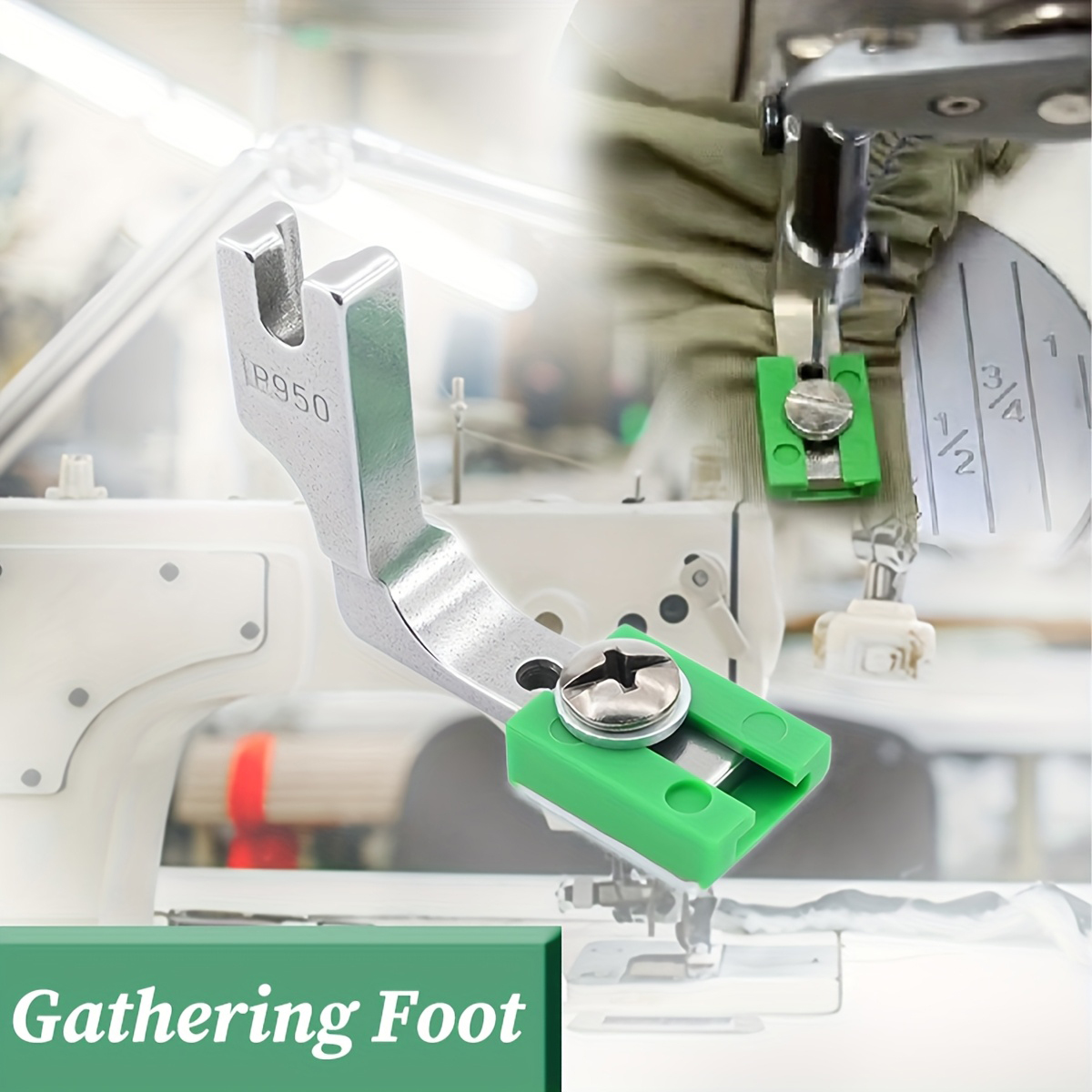 P950 قدم الضغط في ماكينة الخيا - مراجعة Rolled Hem Foot وسعره