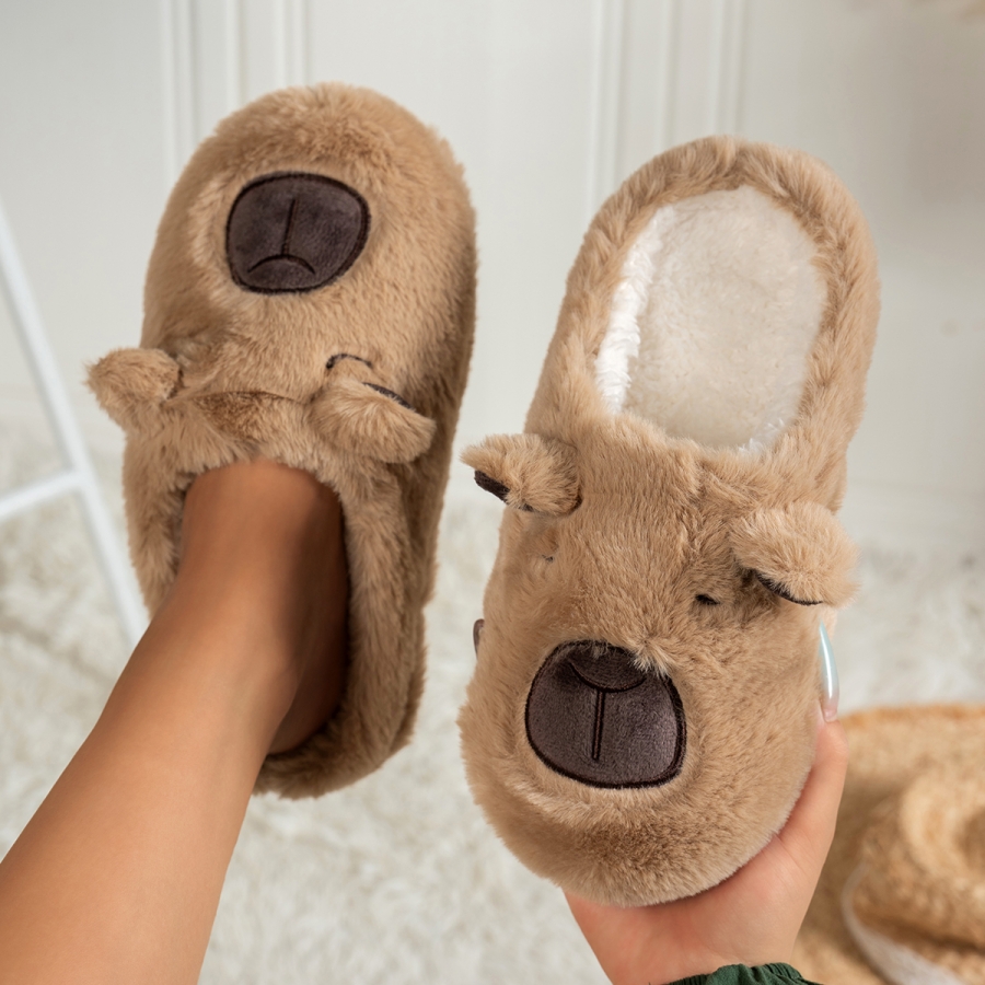 شباشب نسائية بتصميم كرتوني لطي - مراجعة Sewing Custom وسعره