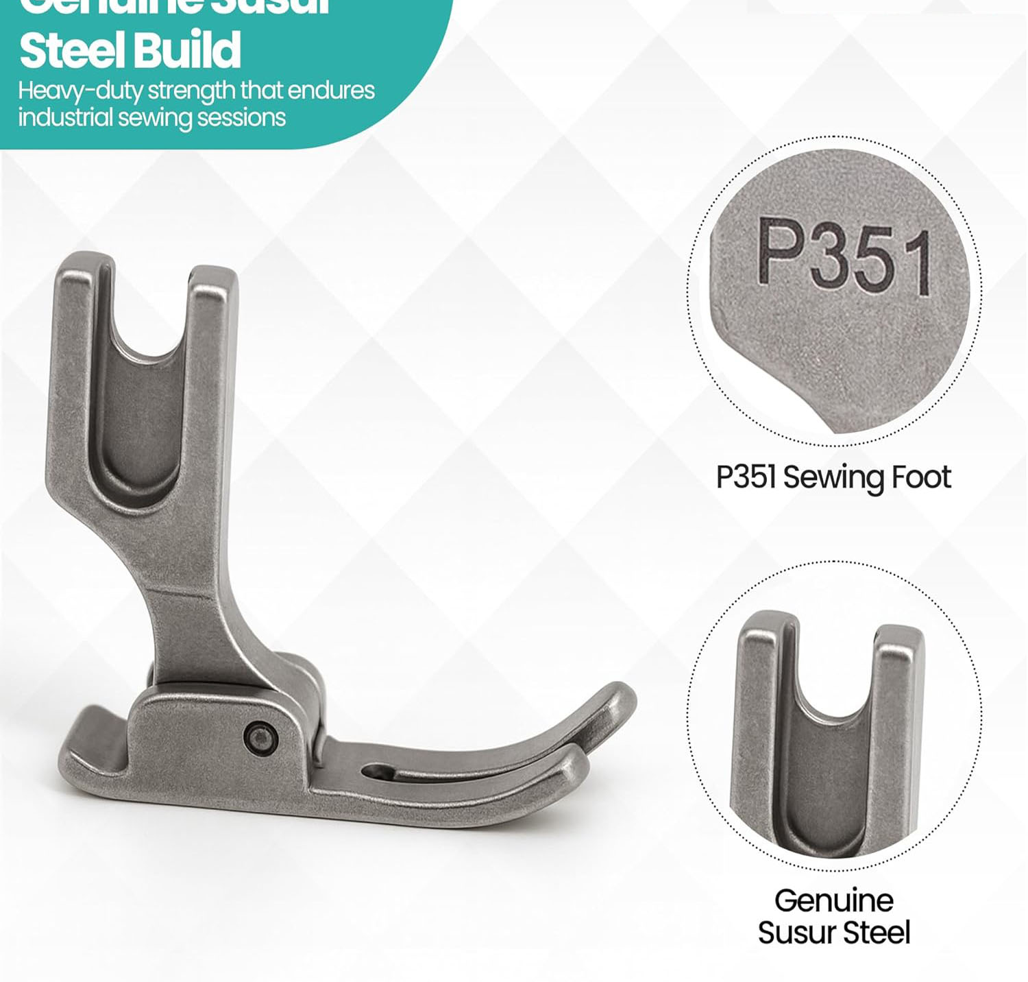 قدم ضاغطة قياسية P351 لماكينات - مراجعة Industrial Textile Sewing Machine وسعره